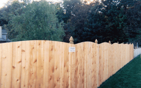 Convex privacy fence