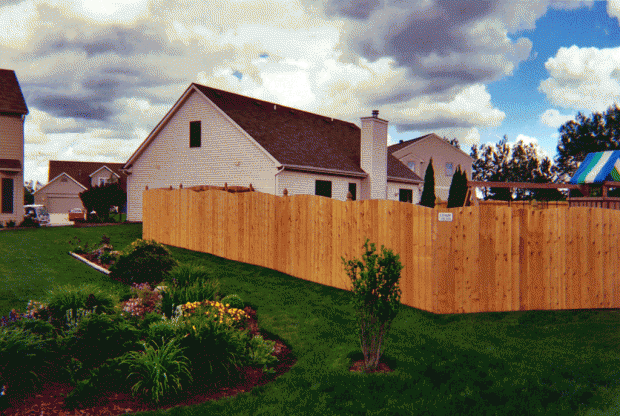 Convex privacy fence