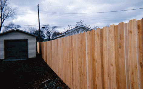 Timberline fence