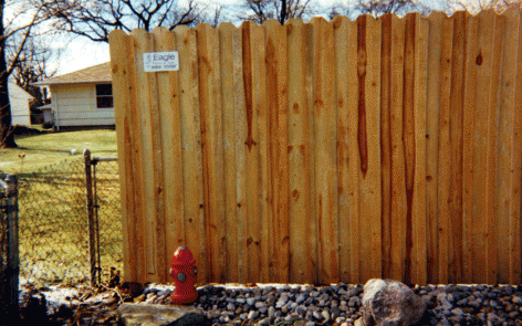 Timberline fence